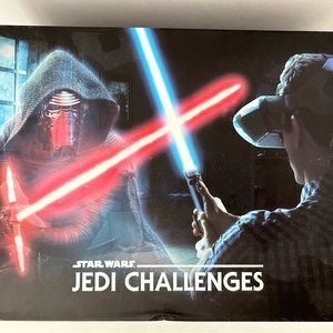 Lenovo Star Wars Jedi Challenges AR headset and light saber